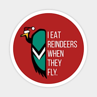 Christmas Edition: Reindeers - Vulture the Wise Magnet